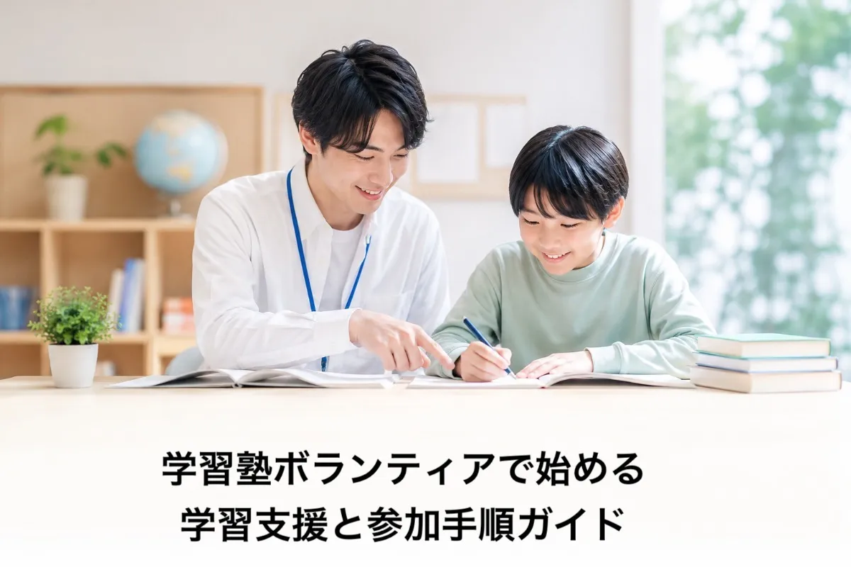 学習塾ボランティアで始める学習支援と参加手順ガイド