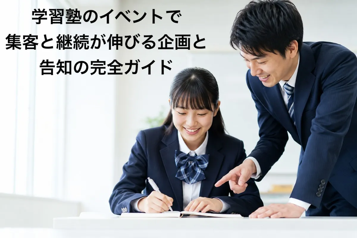 学習塾のイベントで集客と継続が伸びる企画と告知の完全ガイド